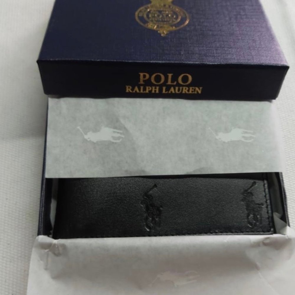 MULTI POLO by RALPH LAUREN Black Leather B… - Picture 6 of 9